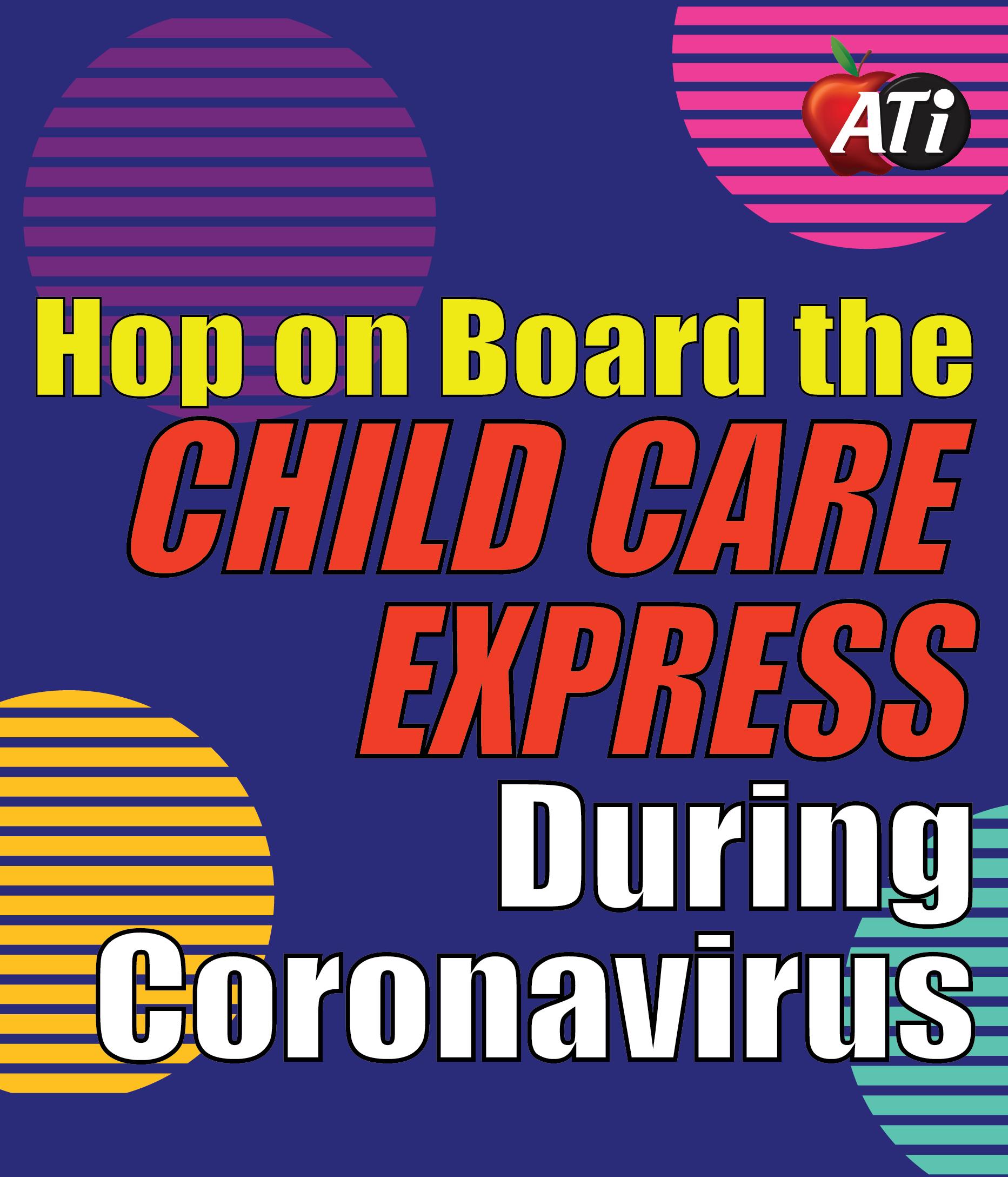 Image for Hop on Board the Child Care Express During Coronavirus