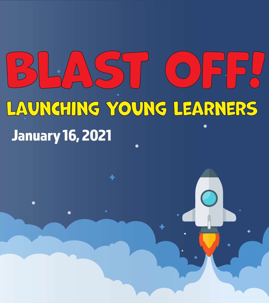 Image for Blast off! Launching Young Learners Exam
