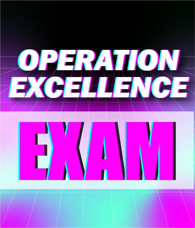 Image for Operation Excellence EXAM