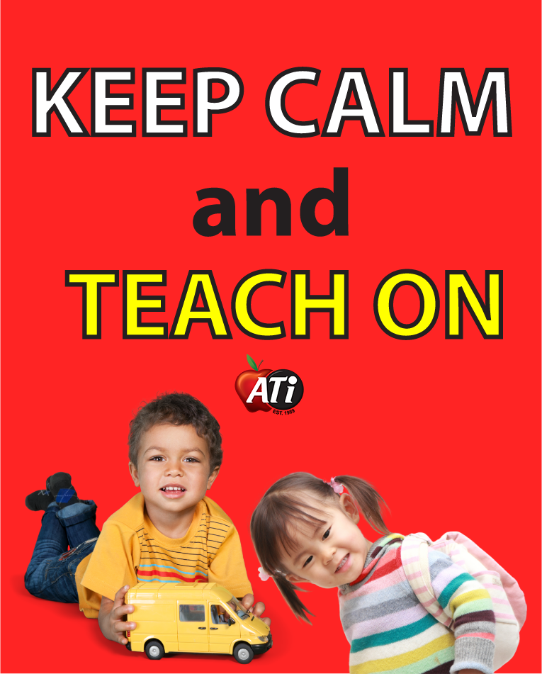 ATI's webinar image Image for Keep Calm and Teach On - ONLINE