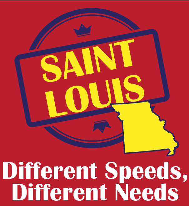ATI's graphic Different Speeds Different Needs Image for Different Speeds / Different Needs - St Louis