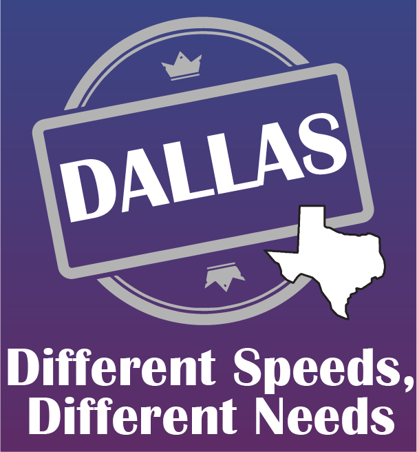 ATI's graphic Different Speeds Different Needs Image for Different Speeds / Different Needs - Dallas