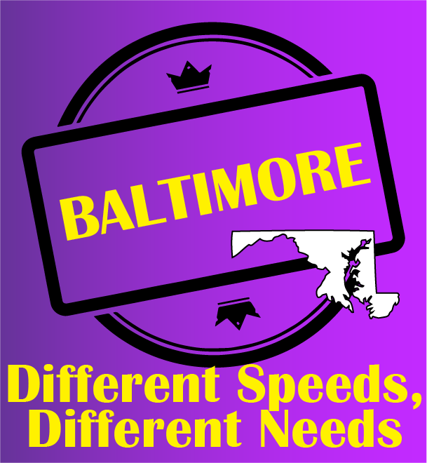 Image for Different Speeds / Different Needs - Baltimore