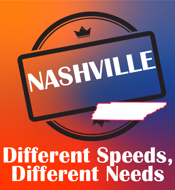 Image for Different Speeds / Different Needs - Nashville