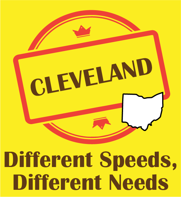 ATI's graphic Different Speeds Different Needs Image for Different Speeds / Different Needs - Cleveland