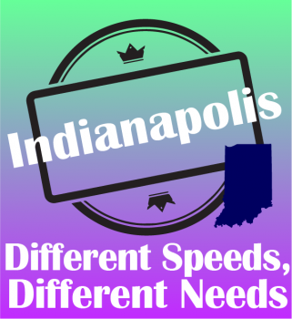 ATI's graphic Different Speeds Different Needs Image for Different Speeds / Different Needs - Indianapolis