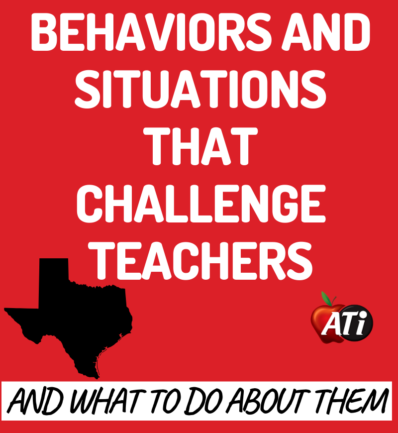 ATI's graphic Image for Behaviors and Situations That Challenge Teachers - San Antonio