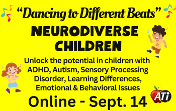 ATI's graphic Dancing to Different Beats - Neurodiverse Children Online Encore Image for Dancing to Different Beats - Neurodiverse Children Online Encore