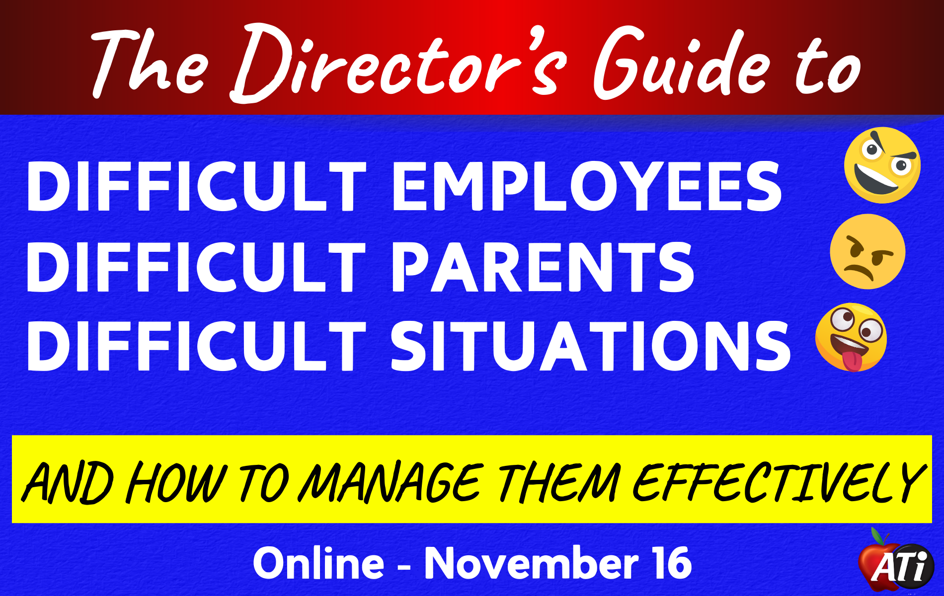 ATI's Graphic Image for The Director's Guide ATI's Graphic Image for The Director's Guide