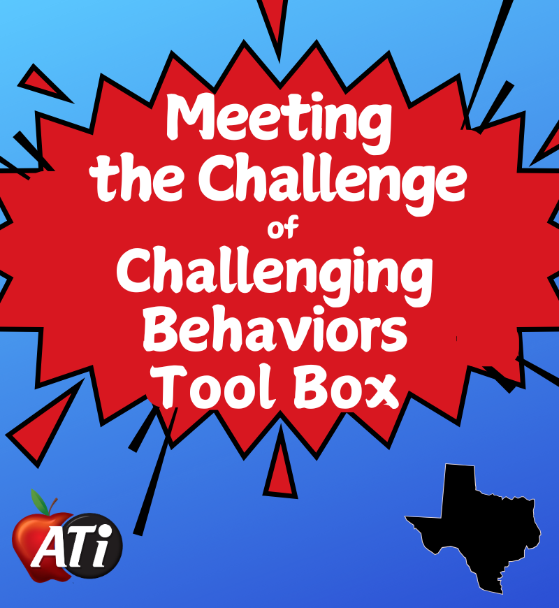 ATI's graphic Meeting the Challenge of Challenging Behaviors - Corpus Christi ATI's Image for Meeting the Challenge of Challenging Behaviors - Corpus Christi
