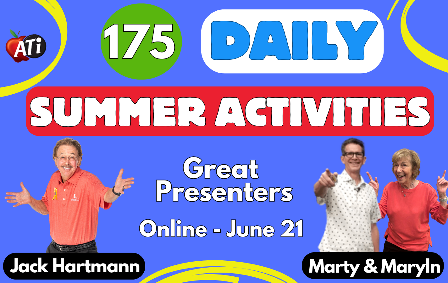 ATI's graphic: 175 Daily Summer Activities - Online ATI's graphic: 175 Daily Summer Activities - Online